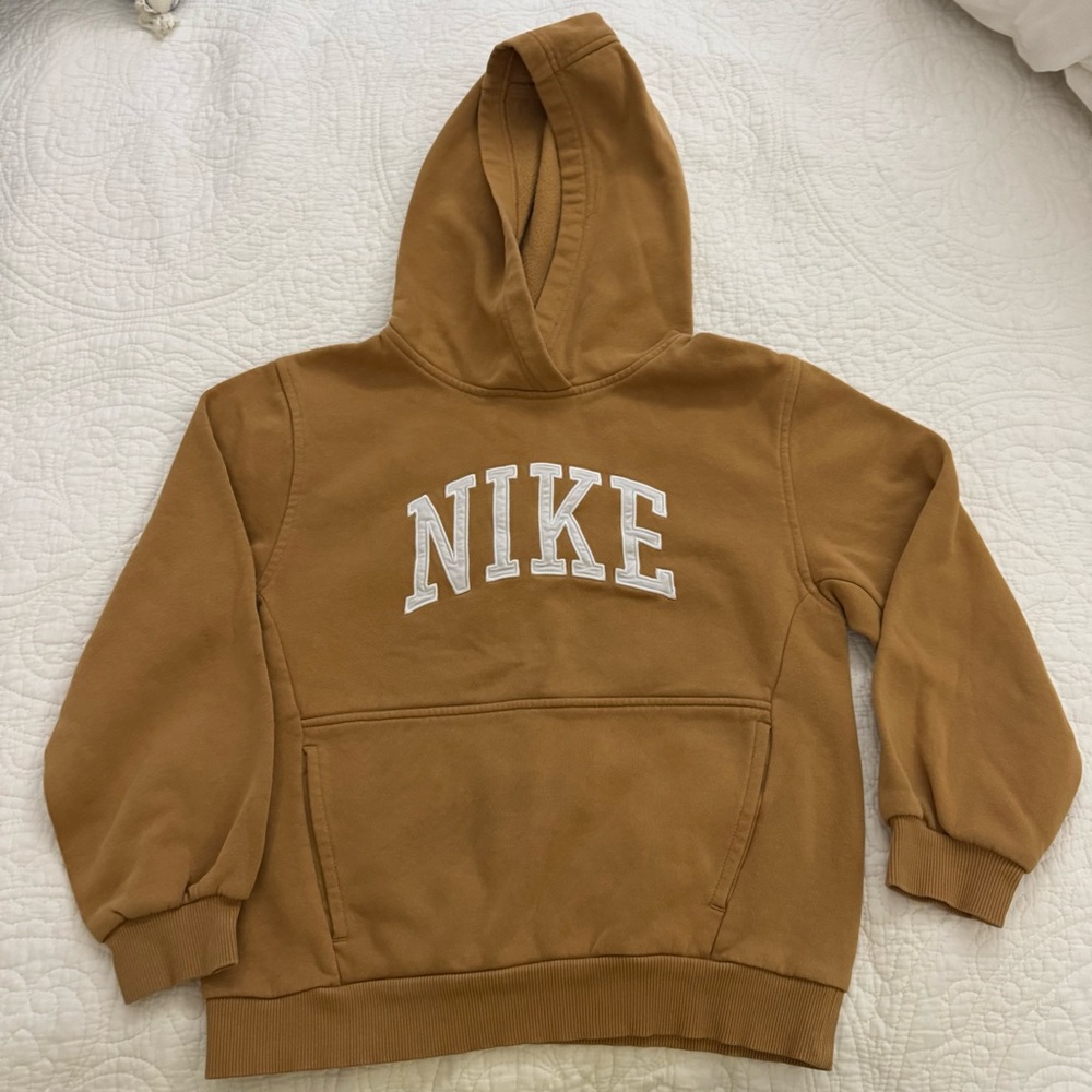 Nike Kids Tan Hoodie